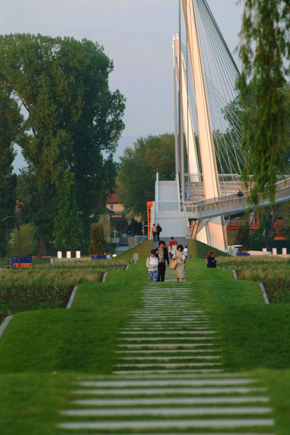 Garten der zwei Ufer in Kehl Straßburg Brosk Landschaftsarchitektur